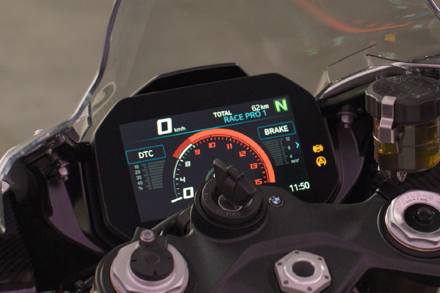 Kokpit BMW S 1000 RR